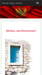 Mobile Screenshot of montenegro-utazas.info